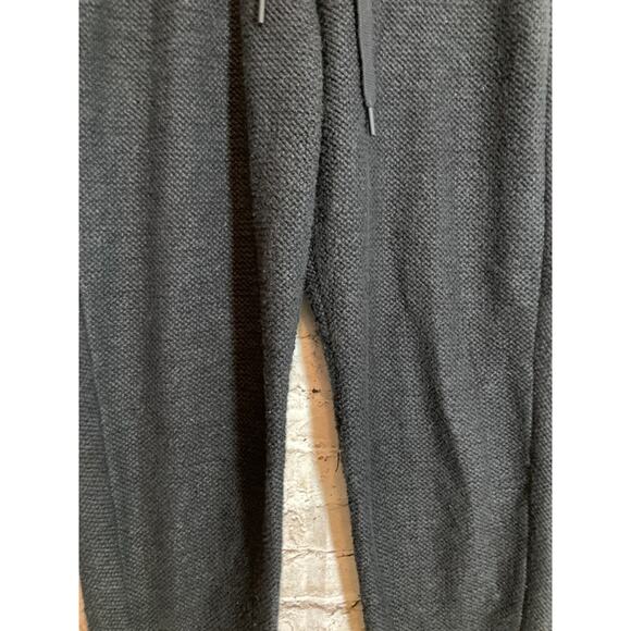 Offline by Aerie Jogger Pants Womens Small Black Popcorn Knit Lounge Wear Cotton - Picture 7 of 16